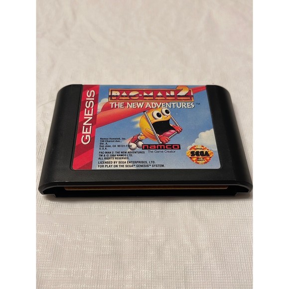 Pac-Man 2 The New Adventures for Sega Genesis - Picture 1 of 3